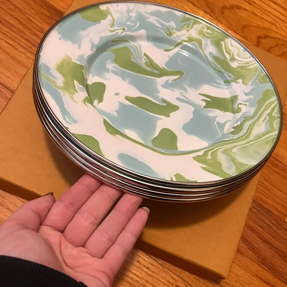 Golden Rabbit sandwich plates - Picture 3 of 5